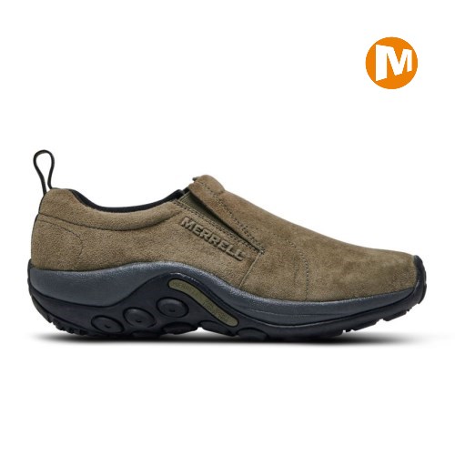 Merrell Jungle Moc Slip-On Schuhe Herren DunkelOlivgrün [DE-DYULH]